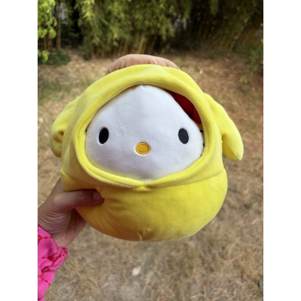 Sanrio Hello Kitty Pompompurin Hoodie Squishmallow Plush